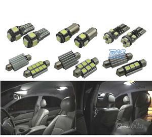 KIT 17 LAMPADE LED INTERNE MERCEDES CLASSE E W211 