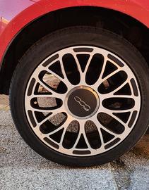 4 Cerchi in lega millefiori per Fiat 500 - R16"