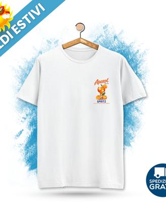 T-shirt Aperol Spritz - Cotone 100% - unisex