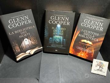 N.3 libri Glenn Cooper romanzi best seller Nord