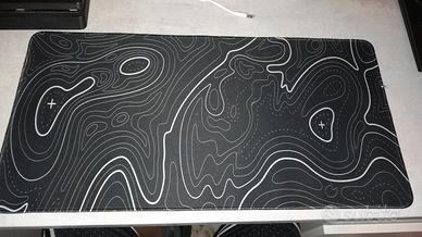 Tappetino per gaming nero e bianco