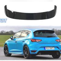 SPOILER ALETTONE SEAT LEON MK3 5P 13-20 NERO LUCID