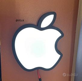 Insegna Luminosa LED APPLE