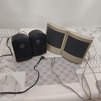 Due coppie di casse acustiche 