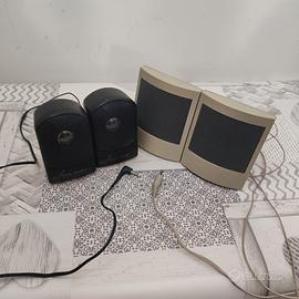 Due coppie di casse acustiche 