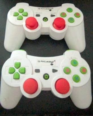 coppia controller ps3 wireless 