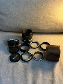 Nikon Micro Nikkor 55mm f/2.8, tubi prolunga macro