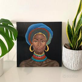 Quadro acrilico 40x40 dipinto a mano originale