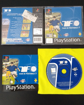 This Is football 2 PS1 gioco play station 1