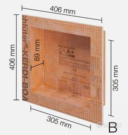 Nicchia per doccia Schluter Kerdi