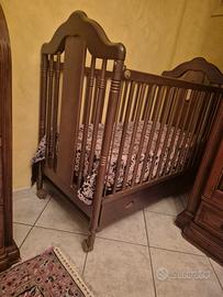 culla in legno massello