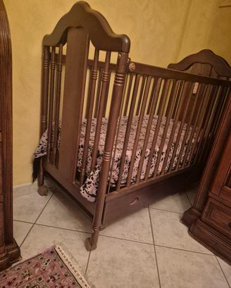 culla in legno massello
