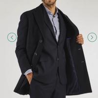 Cappotto uomo Berry&Brian blu taglia 52