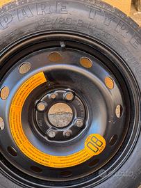 Ruotino di scorta con accessori