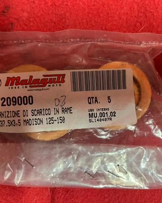 Guarnizioni scarico malaguti 25K37.5X3,5