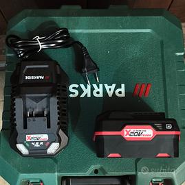 kit Batteria 4Ah e caricatore Parkside 20V NUOVO