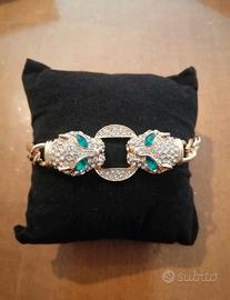 bracciale con pantere stile Cartier