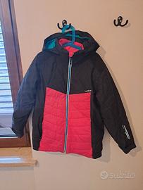 Giacca da sci Wed'ze età 10 anni da bambina. 