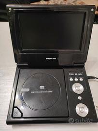 DVD TV PORTATILE UNITED 7 POLLICI