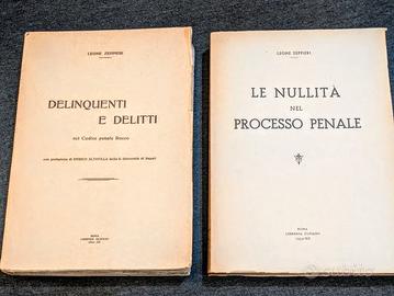 Leone Zeppieri 2 volumi rari