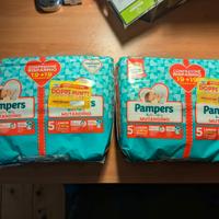 76 pannolini Pampers Bady-dry mutandino taglia 5