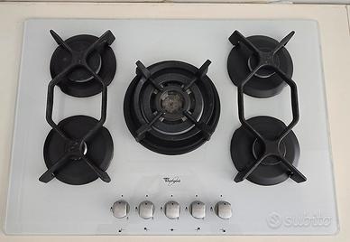 piano cottura in vetro 