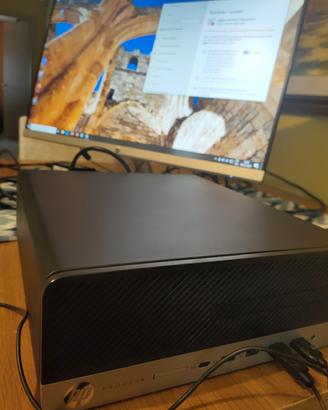 pc HP prodesk i5 con monitor 27"