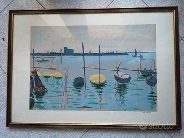 Gigi Candiani (1903-1963). Litografia. 