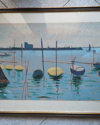 Gigi Candiani (1903-1963). Litografia. 