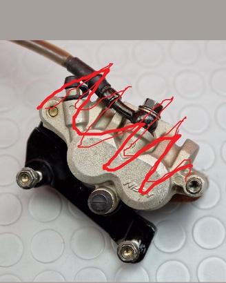 DISTANZIALE PINZA HONDA CRF 300 X 2010 2011 CRE 25