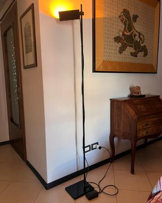 Piantana  alogena vintage anni 80/90 nera