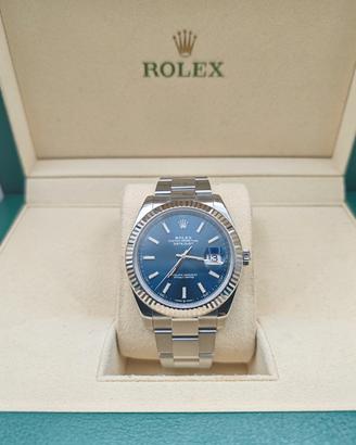 Rolex Datejust 41 126334 Blu Full Set 