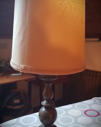 Lampada con paralume
