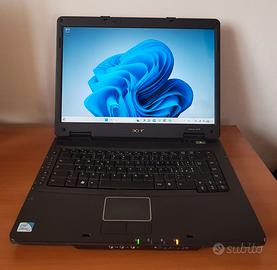 NOTEBOOK ACER 5230E HDD 120 GB RAM 2 GB W 11