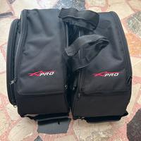 Borse morbide laterali moto marca A-PRO 18lt.