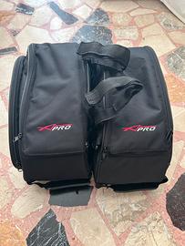 Borse morbide laterali moto marca A-PRO 18lt.