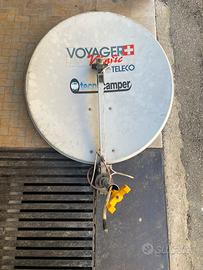 Antenna parabolica per camper