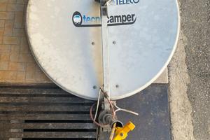 Antenna parabolica per camper