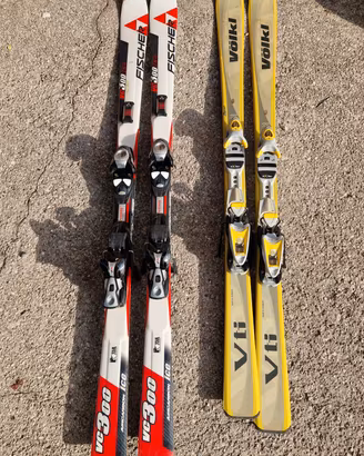 Sci + scarponi Fischer e Volkl