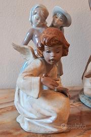 angelo con lumaca Lladrò 