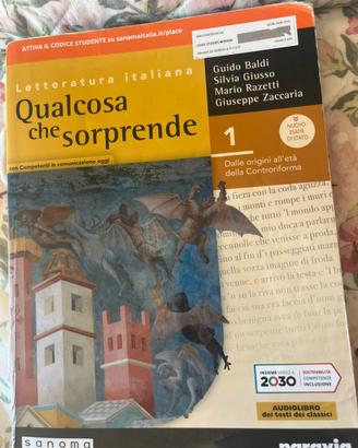 Qualcosa che sorprende -letteratura italiana