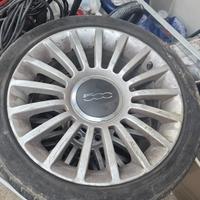 Cerchi in lega 16 pollici originali fiat 500