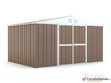 Box lamiera deposito Acciaio 403x269 tortora