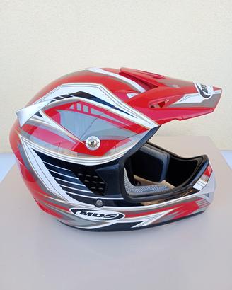 casco  moto enduro 