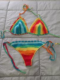 Costume fatto a mano uncinetto 100% cotone