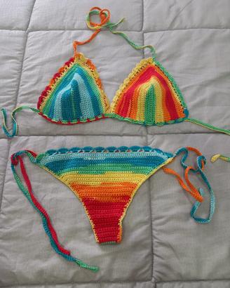 Costume fatto a mano uncinetto 100% cotone