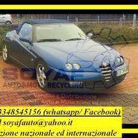 Ricambi Alfa Romeo Gtv cabrio fino 2005