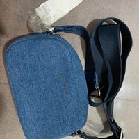 Borsa David Jones blu nuova con etichetta