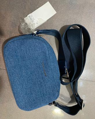 Borsa David Jones blu nuova con etichetta