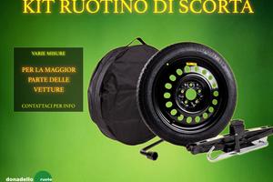 Kit ruotino di scorta varie misure NUOVI